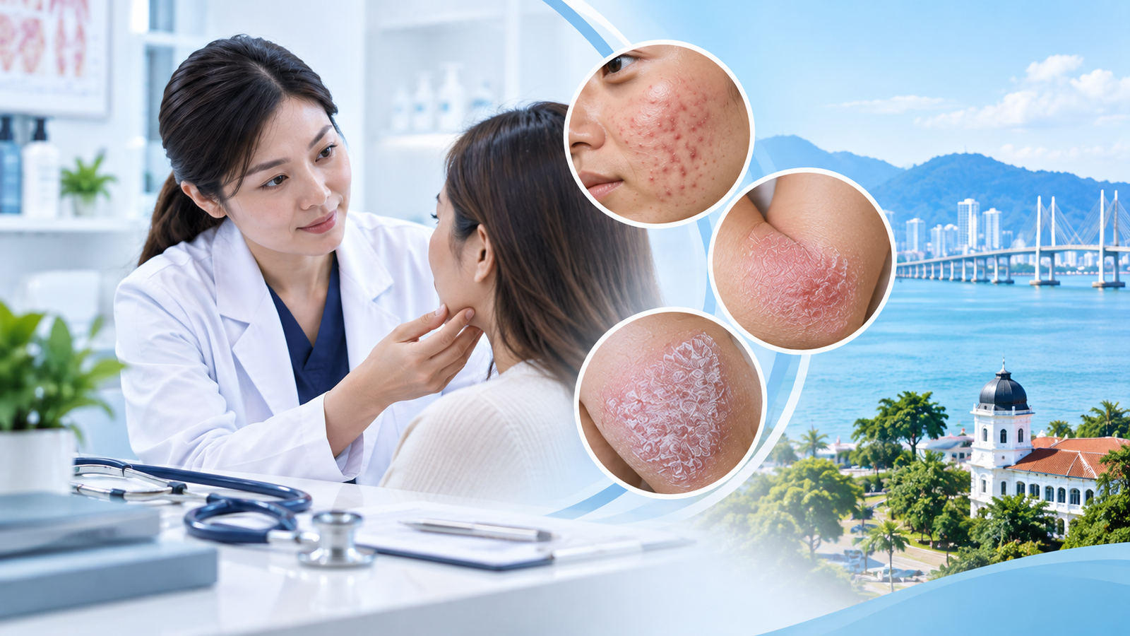 Penang's guide to non-aesthetic medical skin care for acne, eczema and psoriasis